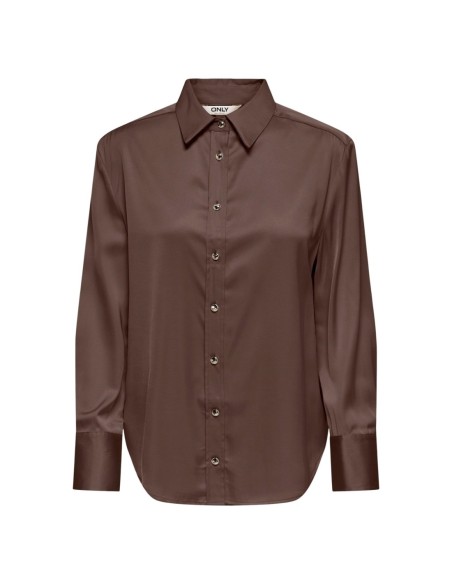 Only Chemise femme marron