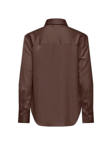 Only Chemise femme marron