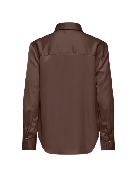 Only Chemise femme marron