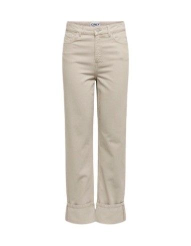 Only Jean femme beige coton