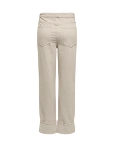 Only Jean femme beige coton