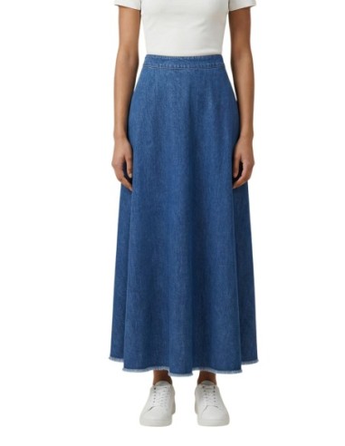 Only Jupe femme bleue