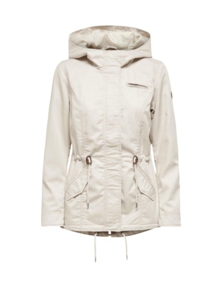 Only Veste femme beige capuche
