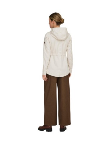 Only Veste femme beige capuche