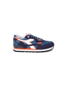 Diadora Sneakers homme bleu cuir