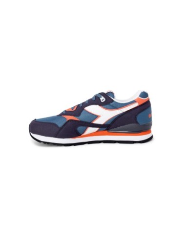 Diadora Sneakers homme bleu cuir