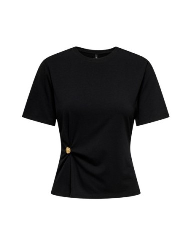 Only T-shirt femme noir fluide
