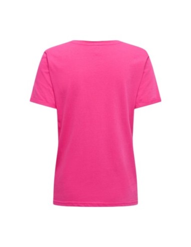 Only T-shirt femme fuchsia