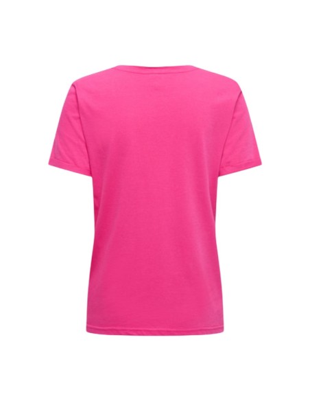 Only T-shirt femme fuchsia
