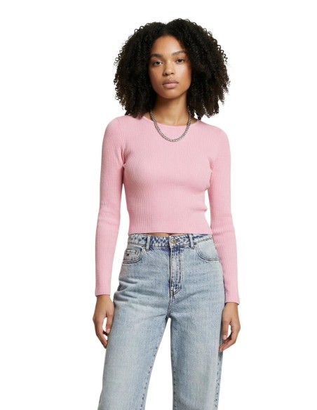 Only Pull femme rose