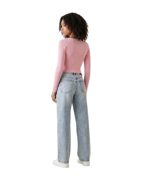 Only Pull femme rose