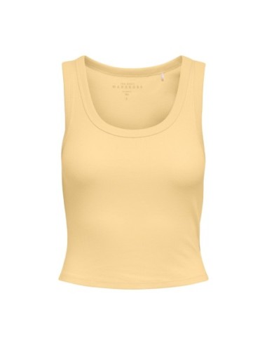 Only Débardeur femme jaune