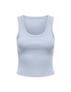 Only Débardeur femme bleu azur