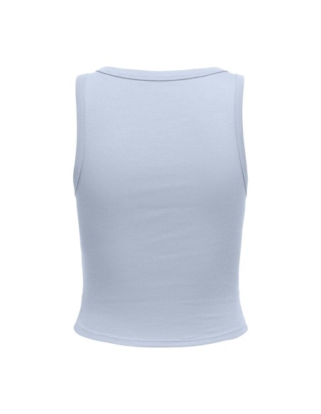 Only Débardeur femme bleu azur
