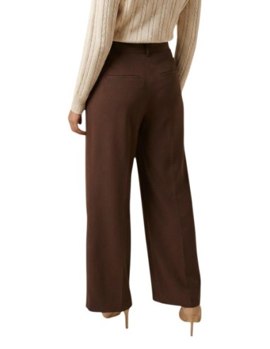 Only Pantalon femme marron chic