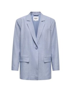 Only Veste femme bleu azur