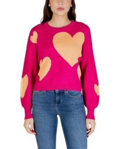 Only Pull femme fuchsia