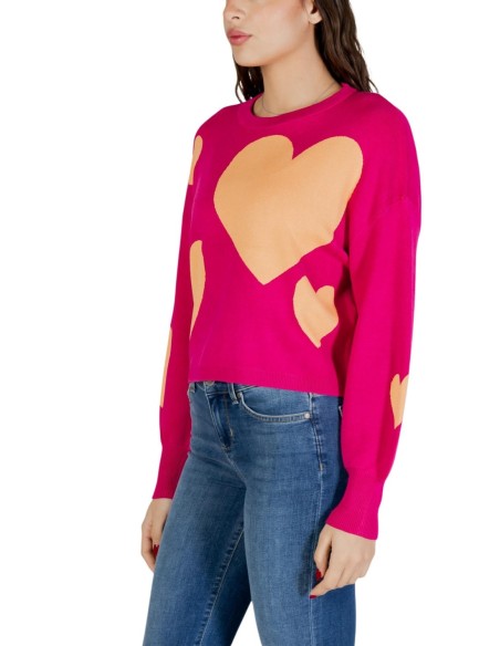 Only Pull femme fuchsia