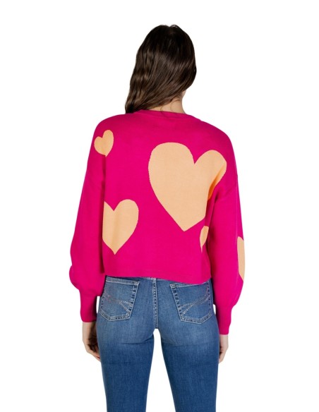Only Pull femme fuchsia