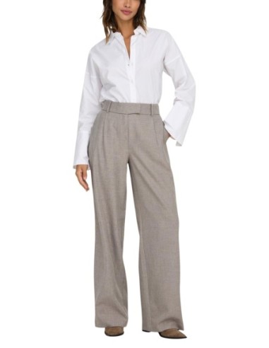 Only Pantalon femme gris