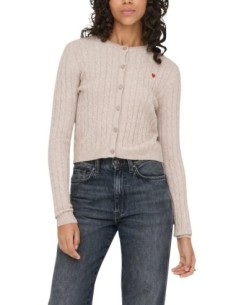 Only Cardigan femme beige