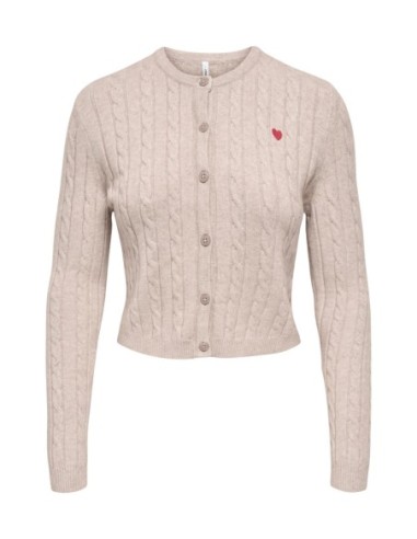 Only Cardigan femme beige