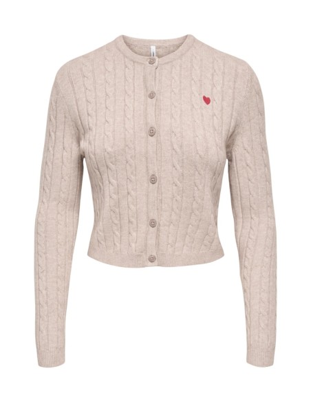 Only Cardigan femme beige