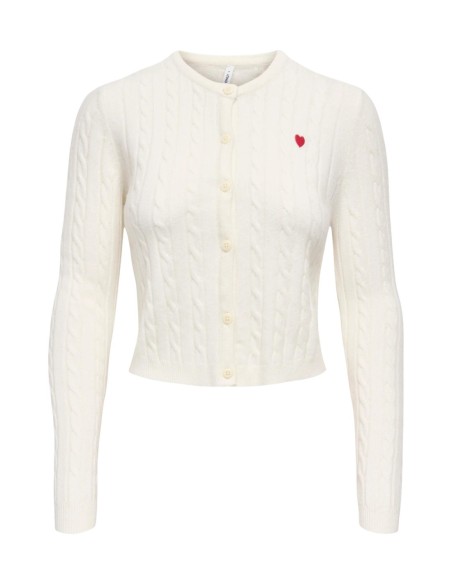 Only Cardigan femme blanc