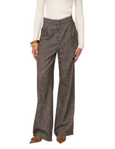 Only Pantalon femme marron