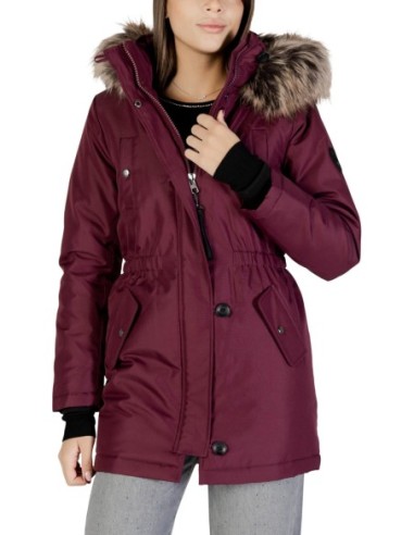 Only Veste femme bordeaux