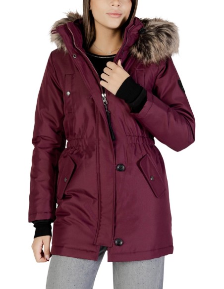 Only Veste femme bordeaux