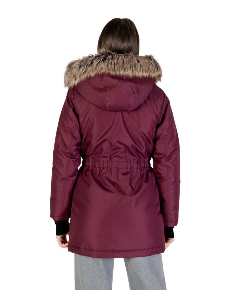 Only Veste femme bordeaux