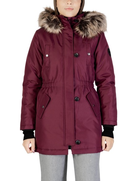 Only Veste femme bordeaux