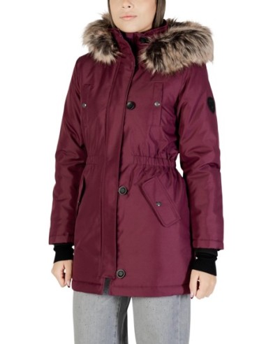 Only Veste femme bordeaux