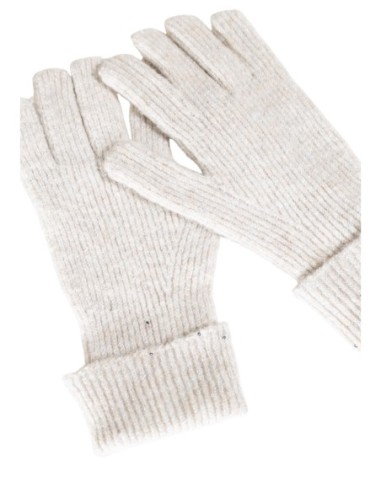 Only Gants femme gris pailletés