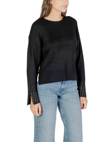 Only Pull femme noir hiver