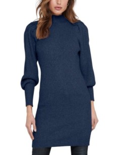 Only Robe femme bleue hiver