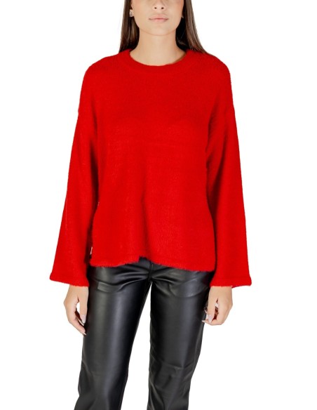 Only Pull femme rouge