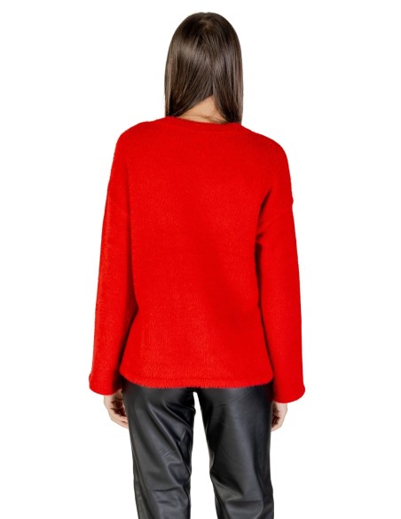 Only Pull femme rouge