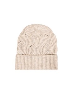 Only Bonnet femme beige