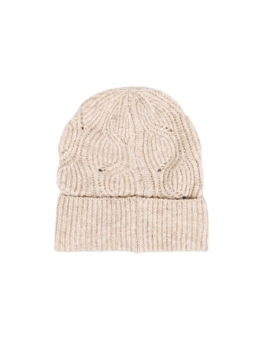 Only Bonnet femme beige