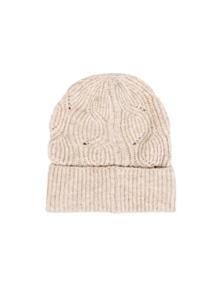 Only Bonnet femme beige