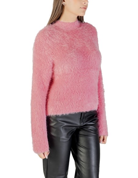Only Pull femme rose hiver