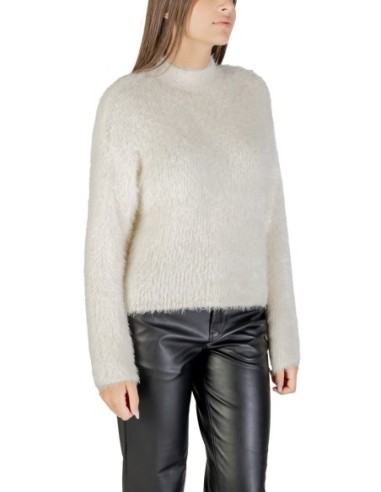 Only Pull femme blanc hiver