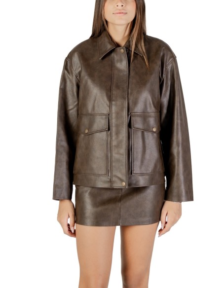 Only Veste femme marron hiver