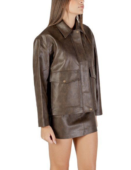 Only Veste femme marron hiver