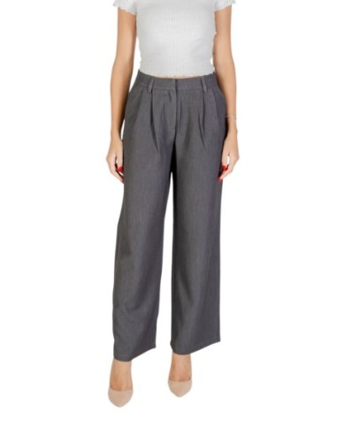 Only Pantalon femme gris hiver