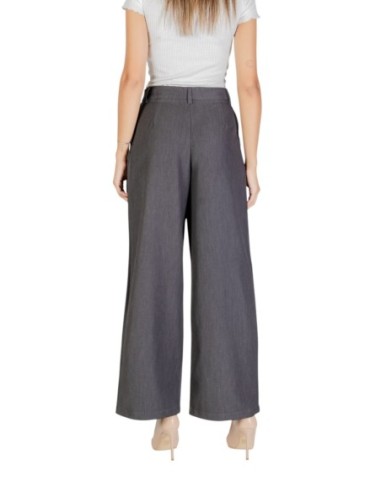 Only Pantalon femme gris hiver