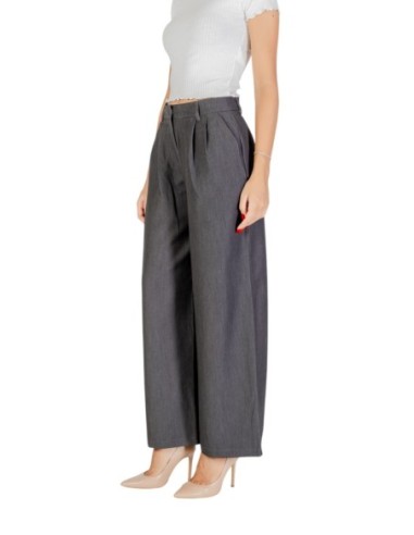 Only Pantalon femme gris hiver