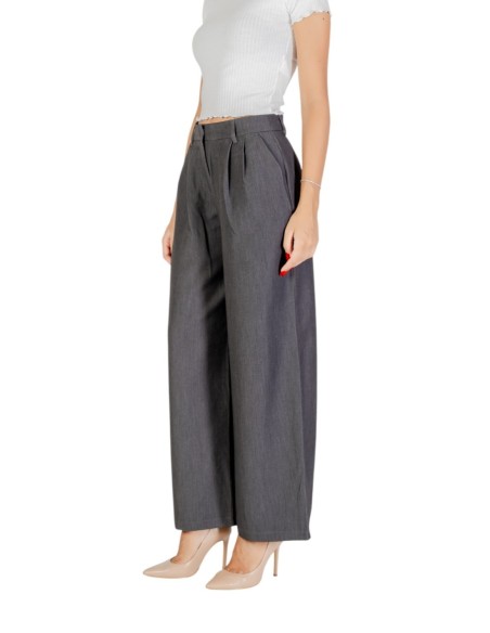 Only Pantalon femme gris hiver
